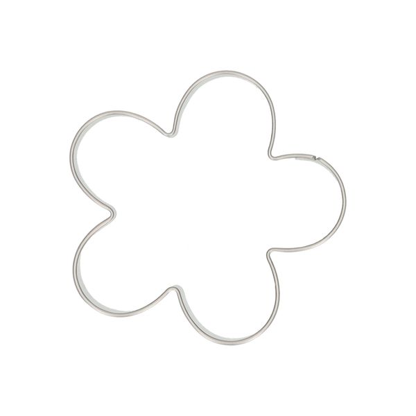 Emporte-pièce fleur, inox recyclé