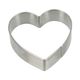 Emporte-pièce cœur, inox recyclé