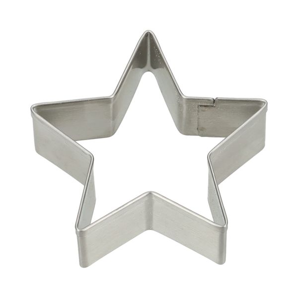 Emporte-pièce étoile, inox recyclé