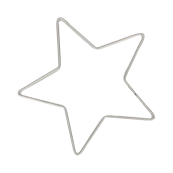 Emporte-pièce étoile, inox recyclé