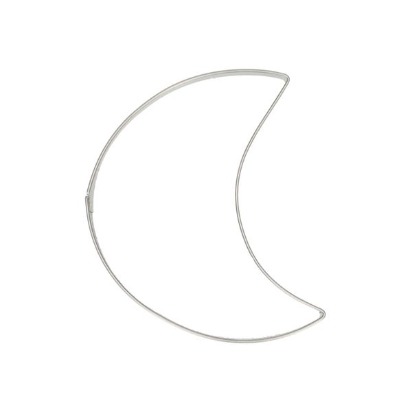 Emporte-pièce lune, inox recyclé