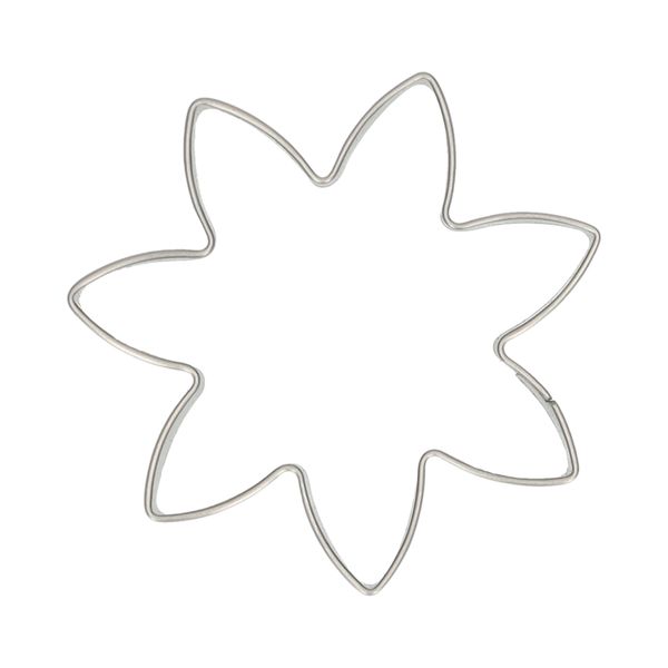 Emporte-pièce soleil, inox recyclé