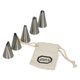 Range of nozzles, stainless steel, set of 5