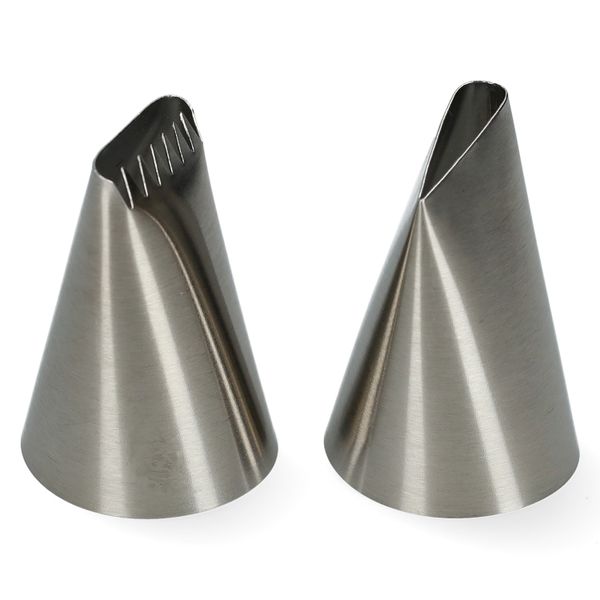 Range of nozzles, stainless steel, set of 5