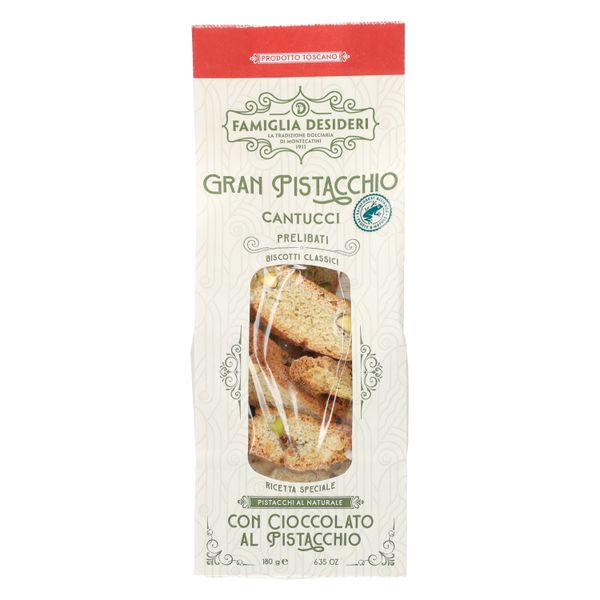 Cantuccini pistacchio Cioccolato, 180 g Cantuccini pistacchio Cioccolato, 180 g