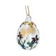 Paashanger, glas, ei met handbeschilderde bloemen