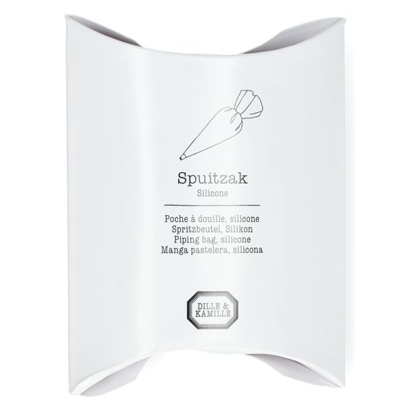 Piping bag, silicone, Ø 2 and 21 x 39 cm