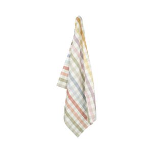 Torchon, coton bio GOTS, carreaux multicolores, 50 x 70 cm Torchon, coton bio GOTS, carreaux multicolores, 50 x 70 cm