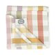 Torchon, coton bio GOTS, carreaux multicolores, 50 x 70 cm
