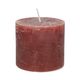 Bougie bloc, moka, Ø10 x 9 cm