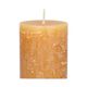 Bougie bloc, curry, Ø7 x 15 cm