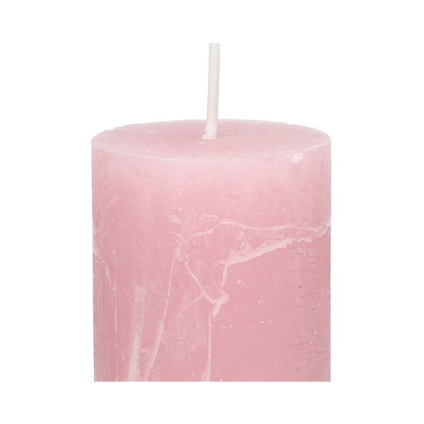 Stompkaars, oudroze, Ø6 x 12 cm