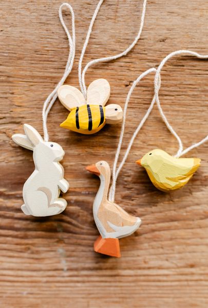 Decoration, wood, animals, 4