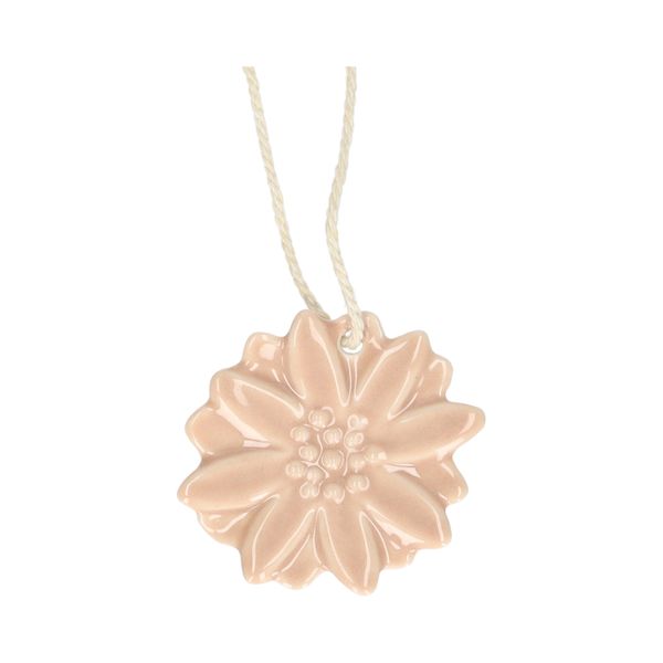 Hanger margriet, porselein, roze