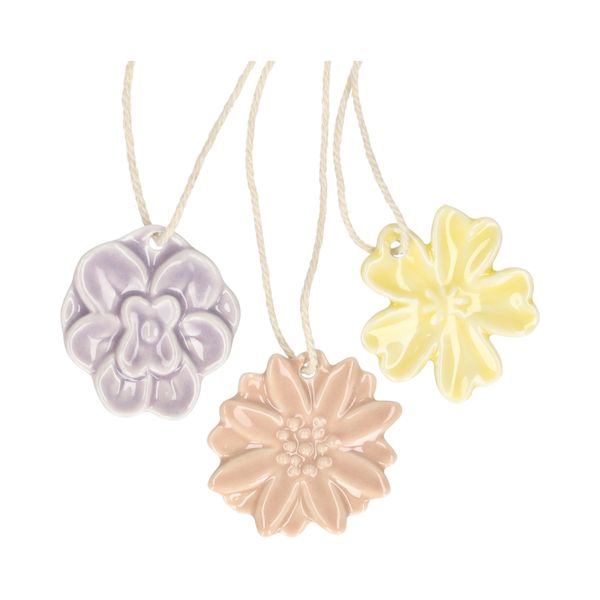 Hanger margriet, porselein, roze