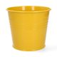 Blumentopf, Zink, ginstergelb, Ø17 cm