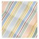 Stuhlkissen, Bio-Baumwolle, bunt gestreift, 40 x 40 cm