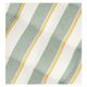 Stuhlkissen, Bio-Baumwolle, grün gestreift, 40 x40 cm