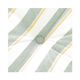 Sitzmatratze, Bio-Baumwolle, grün gestreift, 50 x 50 cm
