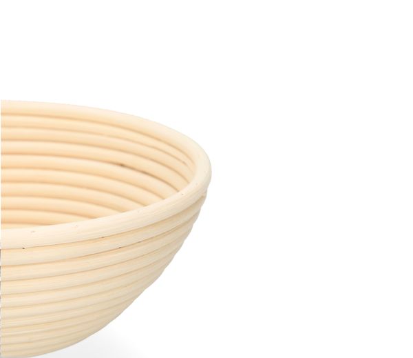 Rijsmandje, rotan, rond, Ø 25 cm (800 tot 1000 gram)