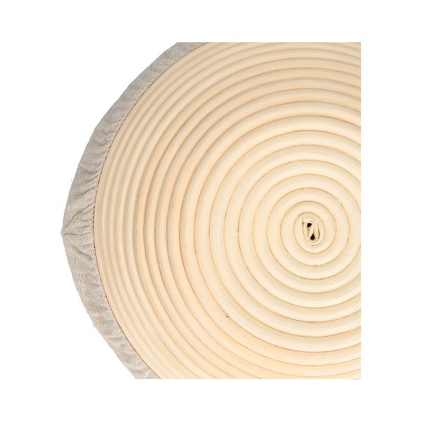 Rijsmandje, rotan, rond, Ø 25 cm (800 tot 1000 gram)