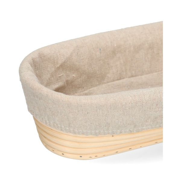 Banneton, rotin, ovale, Ø 30 cm (pour pains de 700 à 900 g)