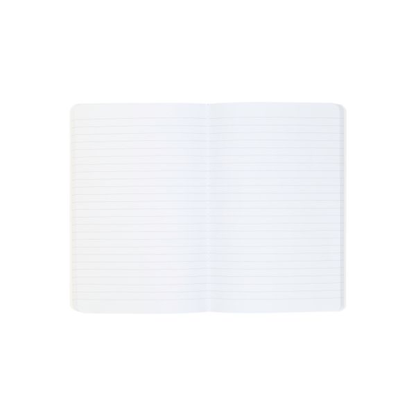 Schrift, gelinieerd papier, met etiket, groen, A5 Schrift, gelinieerd papier, met etiket, groen, A5