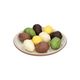 Chocolate eggs, filled, 5 flavours, 160 g