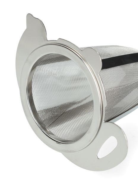 Theezeefje met brede rand, roestvrij staal, Ø5,5 X 7 cm