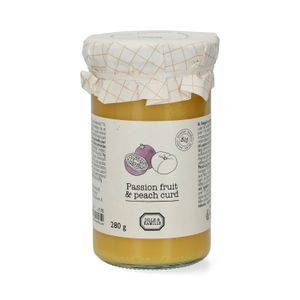 Curd fruit de la passion & pêche, biologique, 280 g