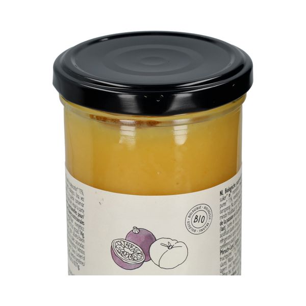 Curd fruit de la passion & pêche, biologique, 280 g