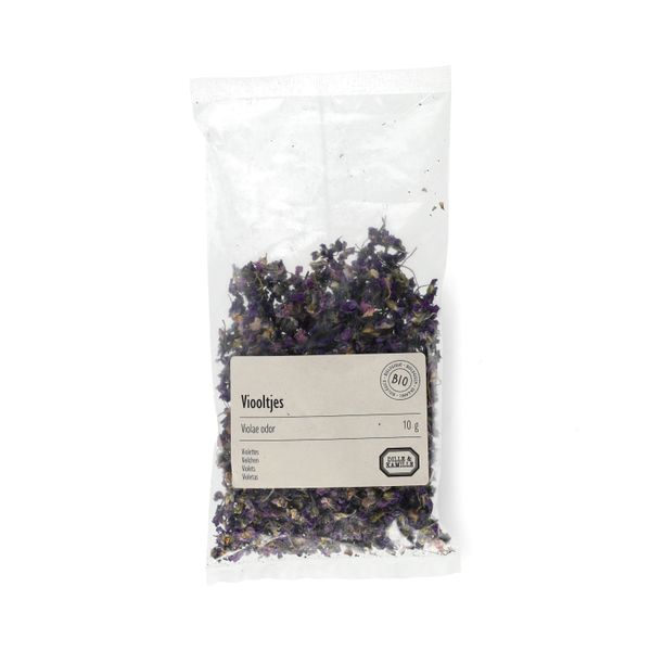 Violettes, biologique, fleurs comestibles, 10 g Violettes, biologique, fleurs comestibles, 10 g