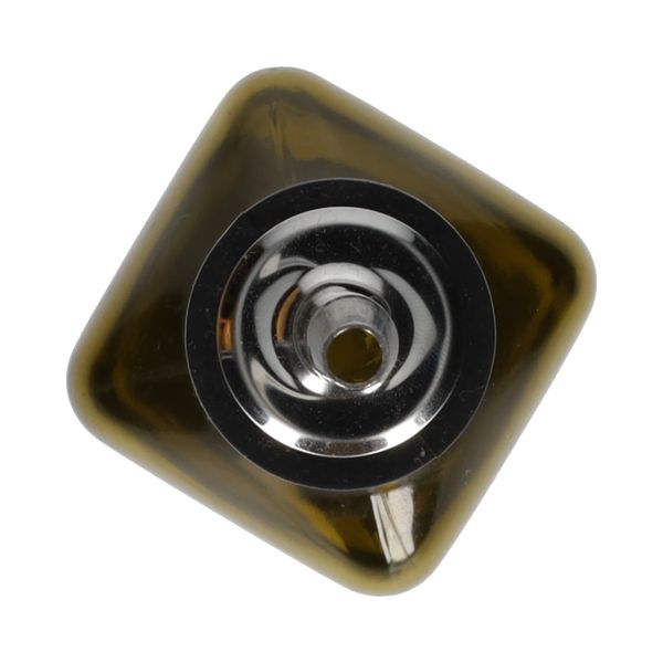 Olie/azijnfles, olijfgroen glas, vierkant, 250 ml