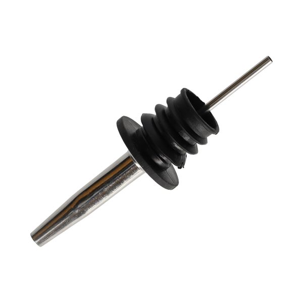 Bouteille à huile/vinaigre, verre vert olive, carré, 1 l