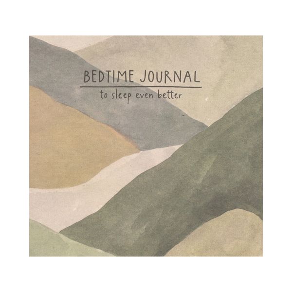 Bedtime journal, papier, brindilles et feuilles, A5