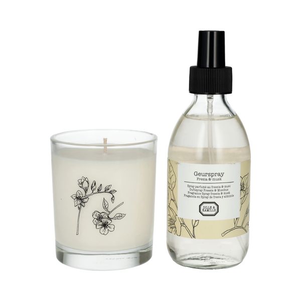 Spray d'ambiance, freesia et musc, 250 ml
