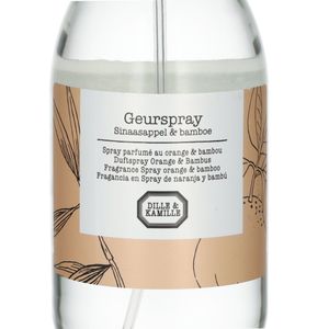 Spray d'ambiance, orange et bambou, 250 ml
