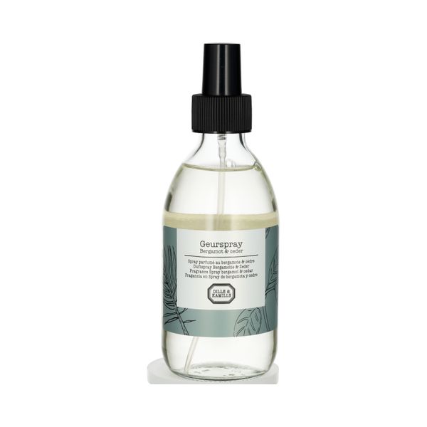 Geurspray, bergamot en ceder, 250 ml