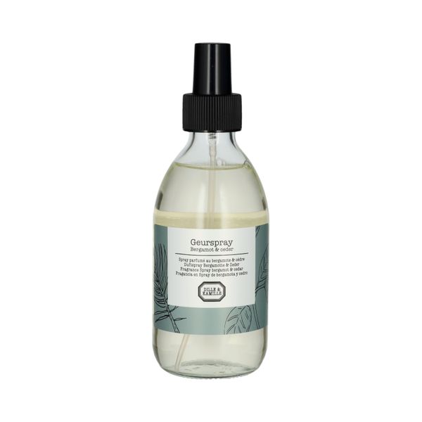 Spray d'ambiance, bergamote et cèdre, 250 ml Spray d'ambiance, bergamote et cèdre, 250 ml