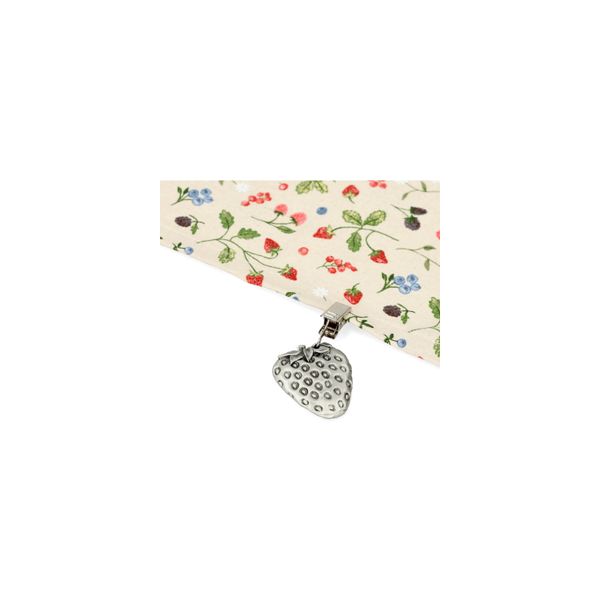 Poids pour nappe, métal, fraise, 4 x 5 cm