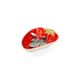 Poids pour nappe, métal, poire, 3 x 5,5 cm