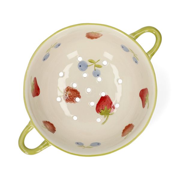 Passoire fruits, grès, fruits rouges, Ø17 cm