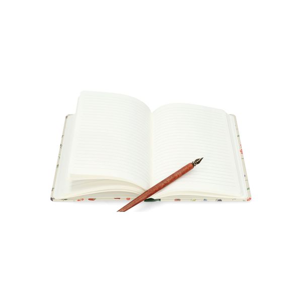 Carnet, papier, couverture rigide, fruits rouges, A5