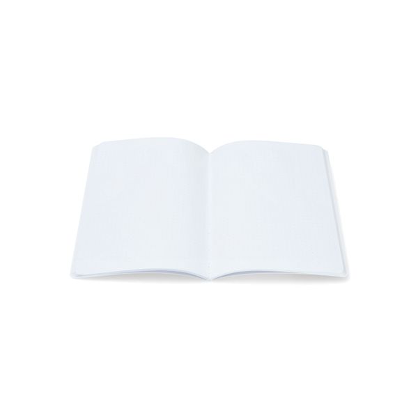 Cahier, ligné, avec étiquette, vert foncé, A5