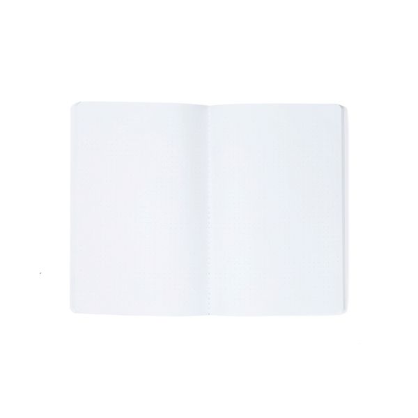 Cahier, ligné, avec étiquette, vert foncé, A5