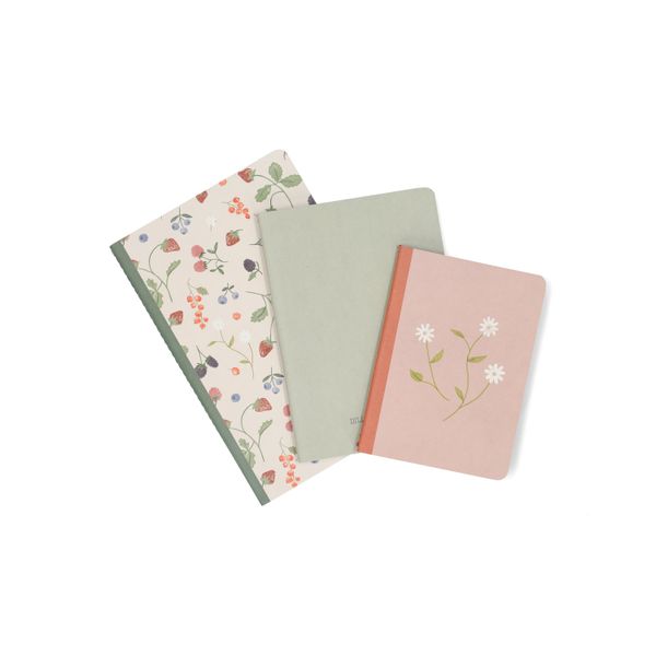 Set schriften, rood fruit