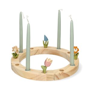 Jaarring, hout, 24 x 24 x 2,4 cm Jaarring, hout, 24 x 24 x 2,4 cm