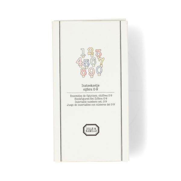 Stekers voor jaarring, hout, cijfers (0-9)