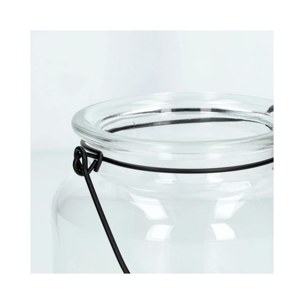 Photophore, verre, 11 x 11 cm