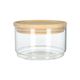 Bocal empilable, verre et bambou, 500 ml